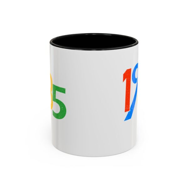 40th Birthday Vintage 1985 40 Years Old Gifts  Accent Coffee Mug - Fun Retro Design for Coffee Lovers