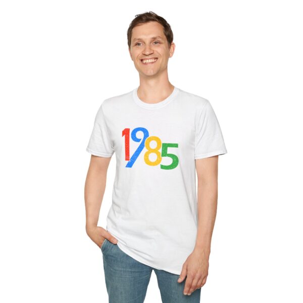 40th Birthday Vintage 1985 40 Years Old Gifts  Unisex Softstyle T-Shirt - Vintage Graphic Tee