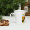 Make Tea Not War Peaceful Samurai Tea Drinker Latte mug