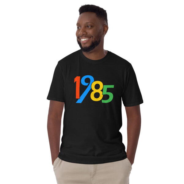 40th Birthday Vintage 1985 40 Years Old Gifts  Unisex Softstyle T-Shirt - Vintage Graphic Tee