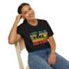 Funny dad jokes in dad-a-base vintage for father's day Mens  Unisex Softstyle T-Shirt - Fun Gift for Dads